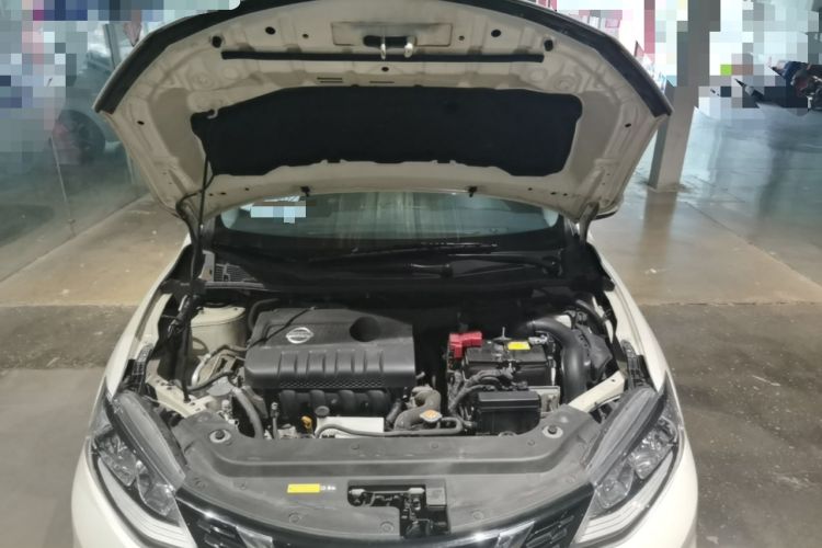 Used Nissan Tiida 2019 1.6L CVT Smart Drive Version China VI Standard Engine Bay