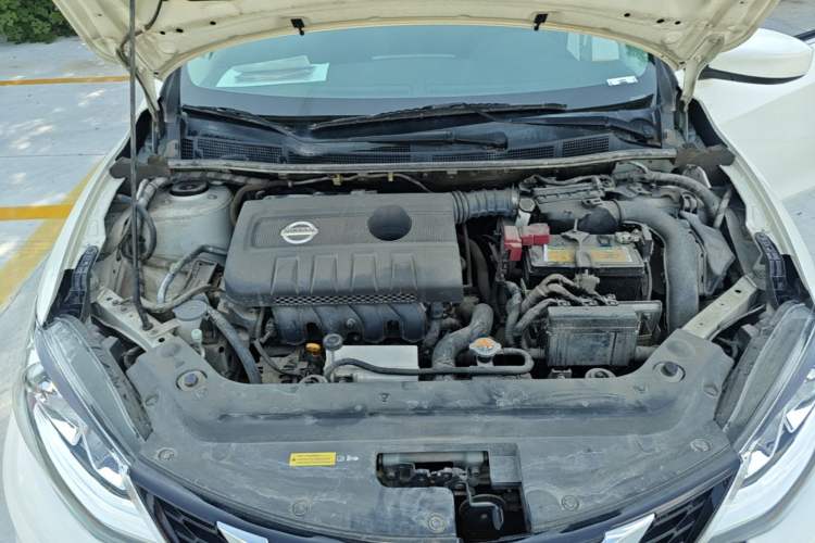 Used Nissan Tiida 2019 1.6L CVT Cool Edition China VI Standard Engine Bay
