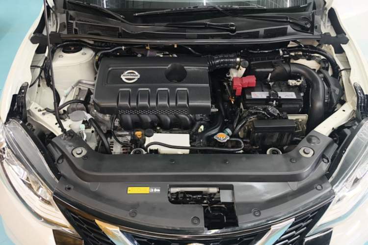 Used Nissan Tiida 2019 1.6L CVT Smart Drive Version China VI Standard Engine Bay