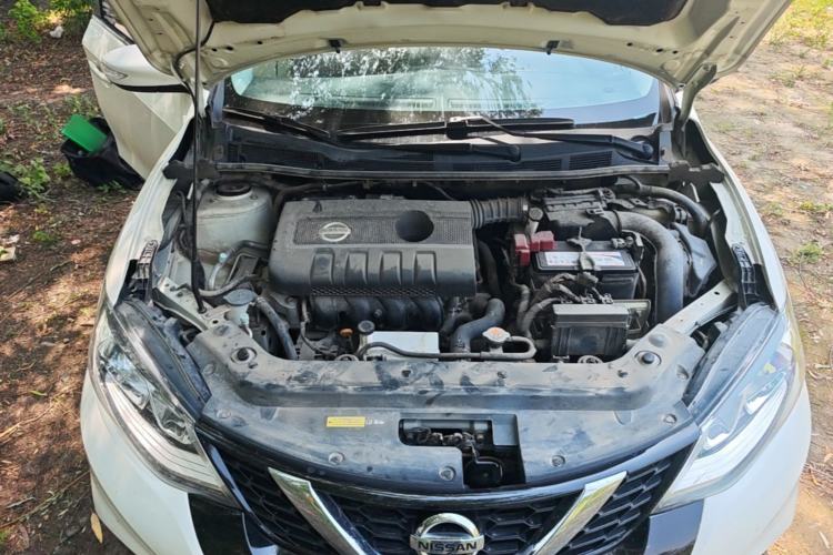 Used Nissan Tiida 2019 1.6L CVT Smart Drive Version China VI Standard Engine Bay