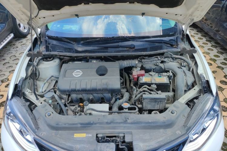 Used Nissan Tiida 2019 1.6L CVT Cool Edition China VI Standard Engine Bay