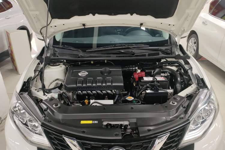 Used Nissan Tiida 2019 1.6L CVT Smart Drive Version China VI Standard Engine Bay