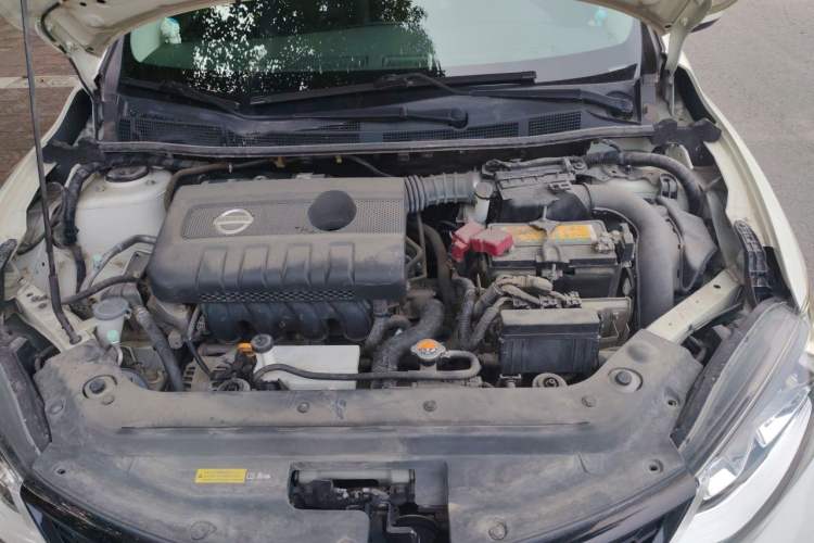 Used Nissan Tiida 2019 1.6L CVT Smart Drive Version China VI Standard Engine Bay