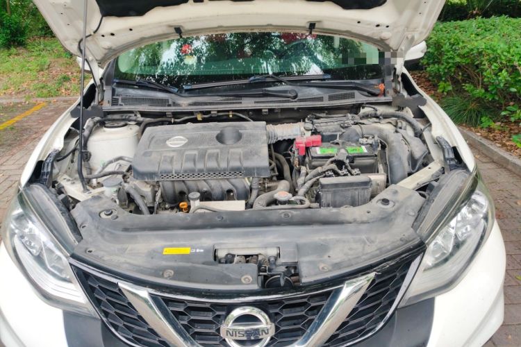 Used Nissan Tiida 2019 1.6L CVT Smart Drive Version China VI Standard Engine Bay