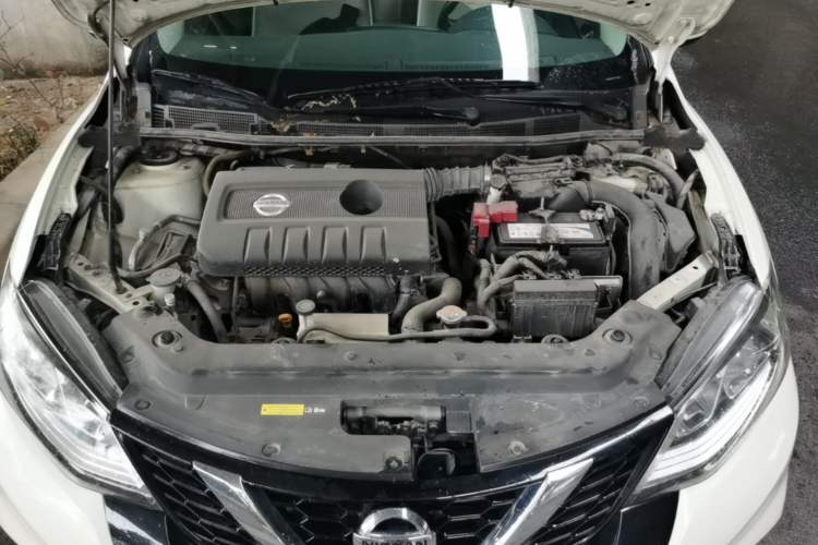 Used Nissan Tiida 2019 1.6L CVT Cool Edition China VI Standard Engine Bay