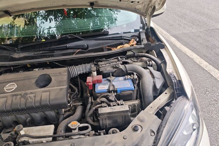 Used Nissan Tiida 2019 1.6L CVT Smart Drive Version China VI Standard Engine Bay Left