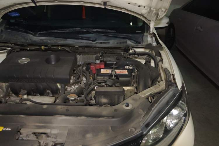 Used Nissan Tiida 2019 1.6L CVT Smart Drive Version China VI Standard Engine Bay Left