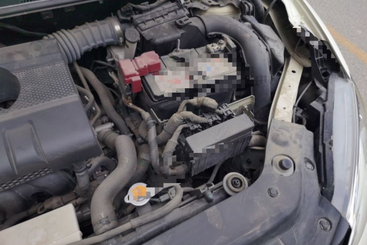 Used Nissan Tiida 2019 1.6L CVT Smart Drive Version China VI Standard Engine Bay Left