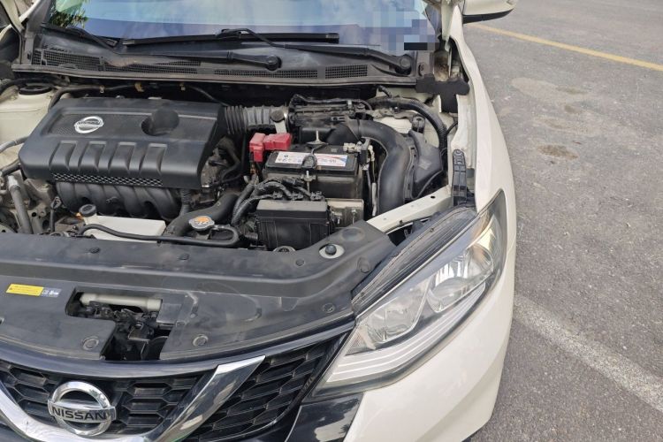 Used Nissan Tiida 2019 1.6L CVT Smart Drive Version China VI Standard Engine Bay Left
