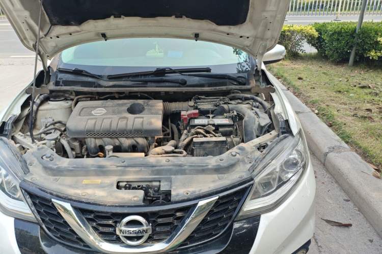 Used Nissan Tiida 2019 1.6L CVT Smart Drive Version China VI Standard Engine Bay Left