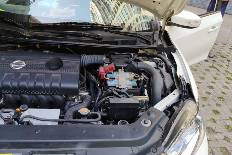 Used Nissan Tiida 2019 1.6L CVT Smart Drive Version China VI Standard Engine Bay Left