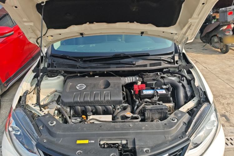 Used Nissan Tiida 2019 1.6L CVT Smart Enjoyment Version China V Standard Engine Bay