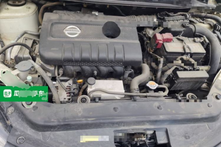 Used Nissan Tiida 2019 1.6L CVT Smart Drive Version China VI Standard Engine Bay