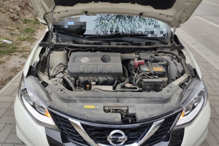 Used Nissan Tiida 2019 1.6L CVT Smart Drive Version China VI Standard Engine Bay