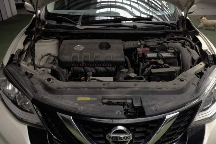 Used Nissan Tiida 2019 1.6L CVT Smart Drive Version China VI Standard Engine Bay