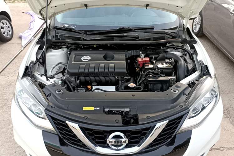 Used Nissan Tiida 2019 1.6L CVT Cool Edition China VI Standard Engine Bay