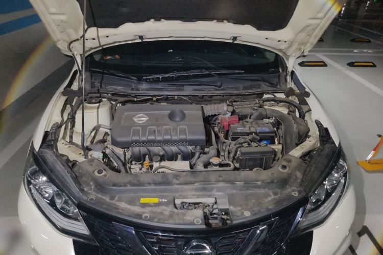 Used Nissan Tiida 2019 1.6L CVT Smart Drive Version China VI Standard Engine Bay