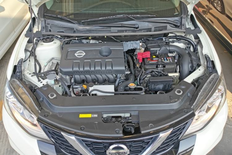 Used Nissan Tiida 2019 1.6L CVT Cool Edition China VI Standard Engine Bay