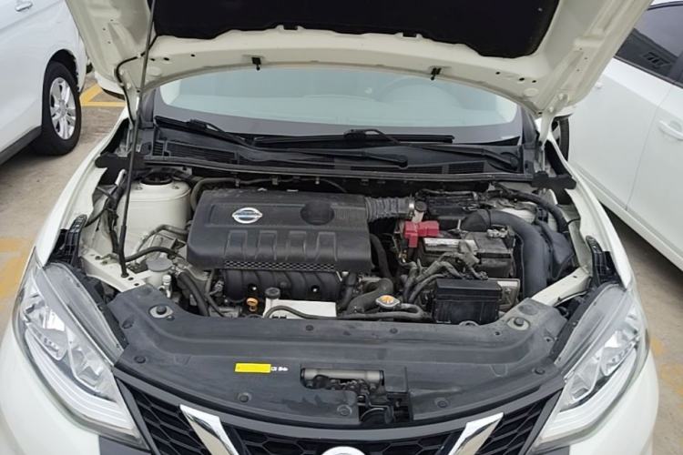 Used Nissan Tiida 2019 1.6L CVT Smart Drive Version China VI Standard Engine Bay