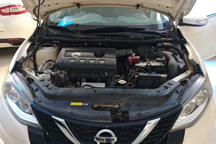 Used Nissan Tiida 2019 1.6L CVT Smart Drive Version China VI Standard Engine Bay