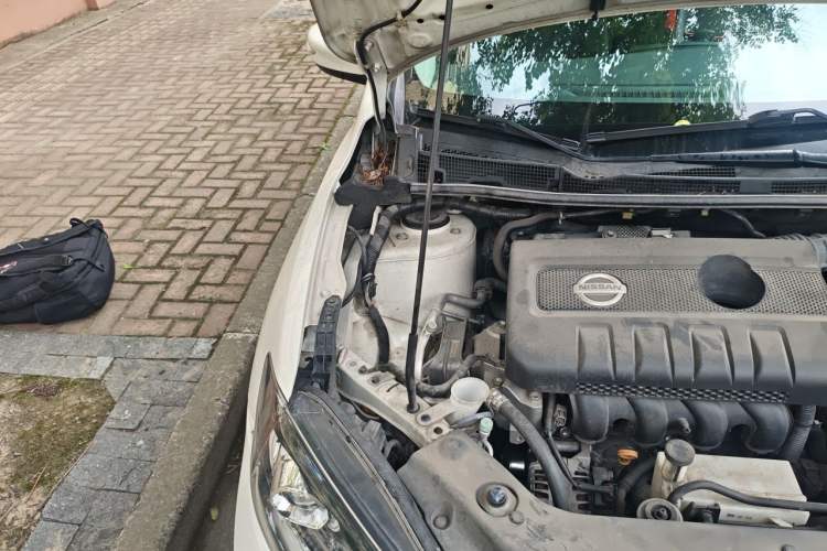 Used Nissan Tiida 2019 1.6L CVT Smart Drive Version China VI Standard Engine Bay Right