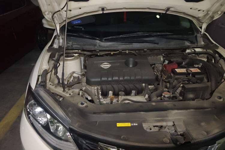 Used Nissan Tiida 2019 1.6L CVT Smart Drive Version China VI Standard Engine Bay Right