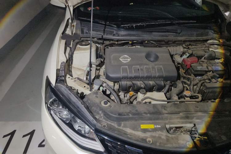 Used Nissan Tiida 2019 1.6L CVT Smart Drive Version China VI Standard Engine Bay Right