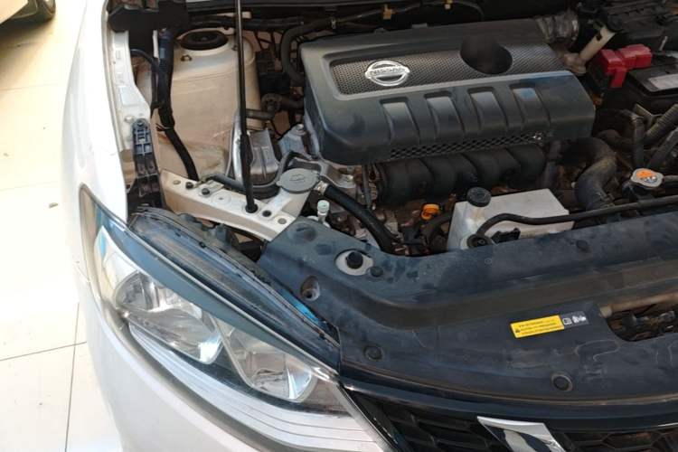Used Nissan Tiida 2019 1.6L CVT Smart Drive Version China VI Standard Engine Bay Right