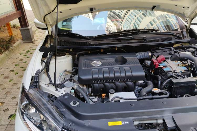 Used Nissan Tiida 2019 1.6L CVT Smart Drive Version China VI Standard Engine Bay Right