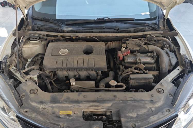 Used Nissan Tiida 2019 1.6L CVT Smart Drive Version China VI Standard Engine Bay