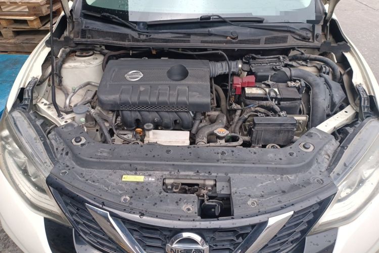 Used Nissan Tiida 2019 1.6L CVT Smart Drive Version China VI Standard Engine Bay