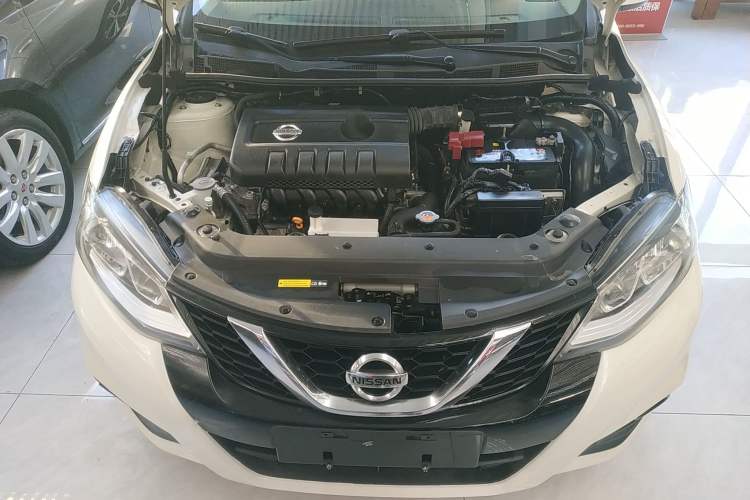 Used Nissan Tiida 2019 1.6L CVT Smart Drive Version China VI Standard Engine Bay