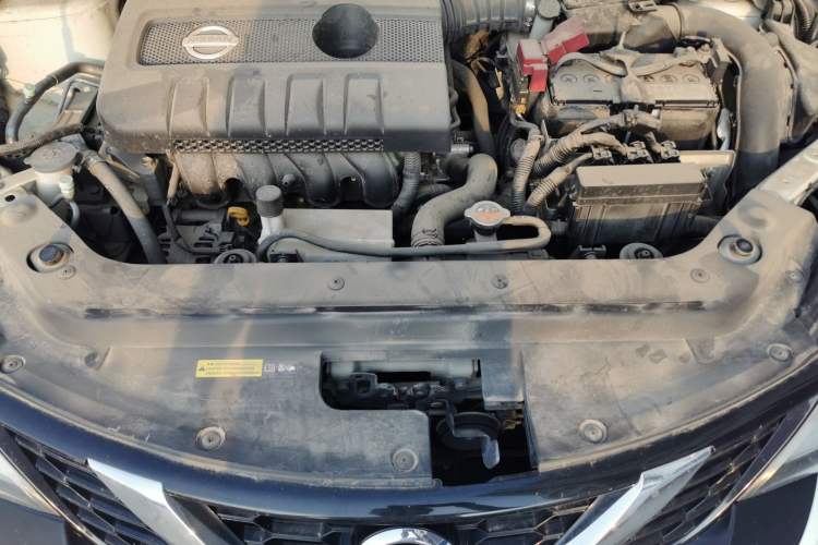 Used Nissan Tiida 2019 1.6L CVT Cool Dynamic Version China V Standard Engine Bay
