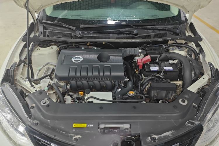 Used Nissan Tiida 2019 1.6L CVT Cool Edition China VI Standard Engine Bay