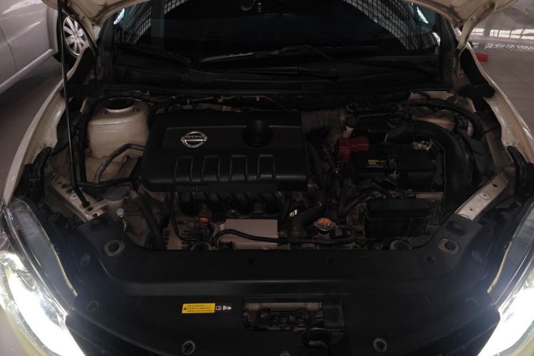 Used Nissan Tiida 2019 1.6L CVT Smart Enjoyment Version China VI Standard Engine Bay