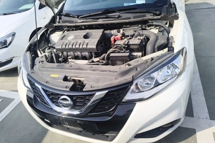 Used Nissan Tiida 2019 1.6L CVT Smart Drive Version China VI Standard Engine Bay