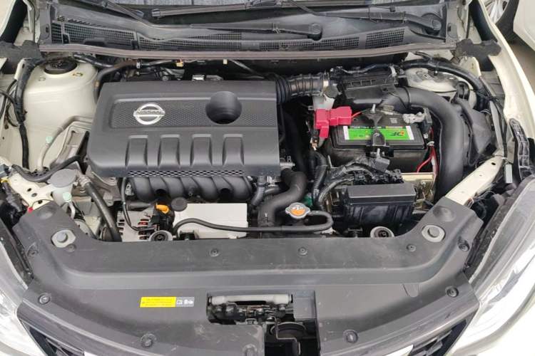 Used Nissan Tiida 2019 1.6L CVT Smart Drive Version China V Standard Engine Bay