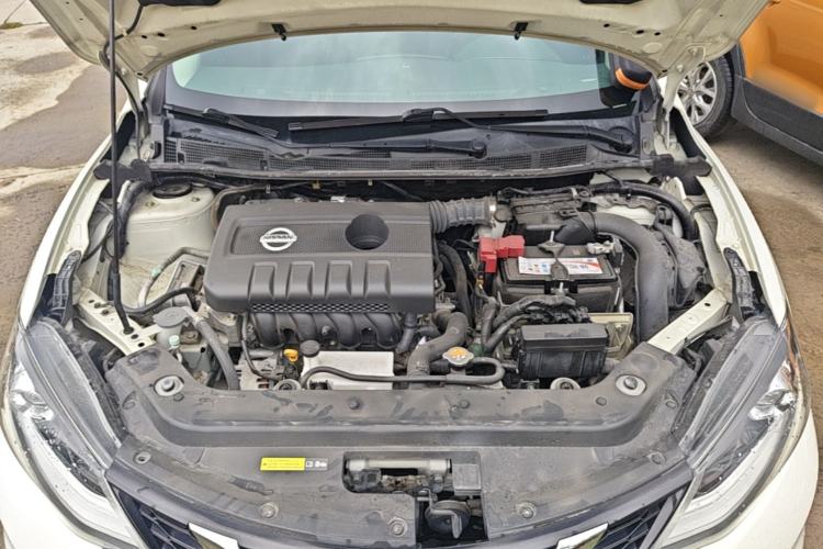 Used Nissan Tiida 2019 1.6L CVT Smart Enjoyment Version China VI Standard Engine Bay