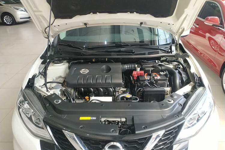Used Nissan Tiida 2019 1.6L CVT Cool Edition China VI Standard Engine Bay