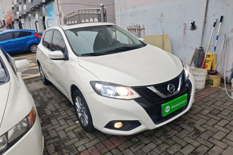 Used Nissan Tiida 2019 1.6L CVT Cool Edition China VI Standard Front Right 45 Deg