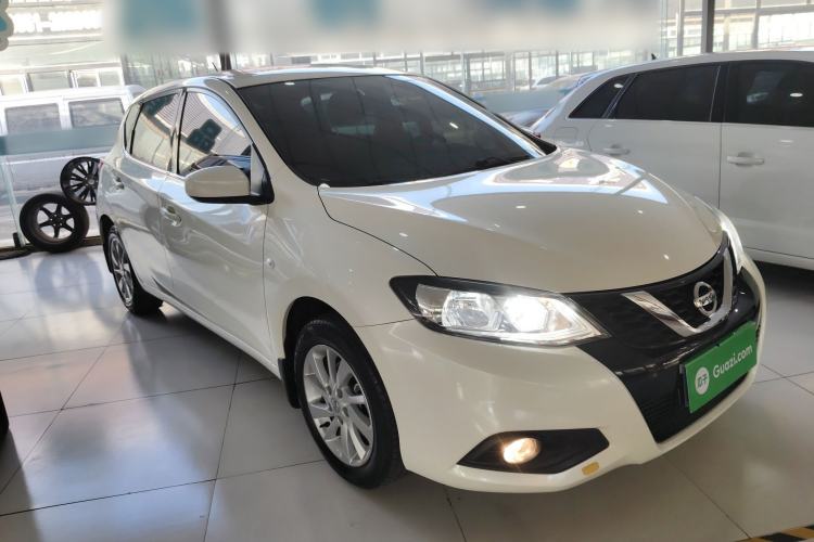 Used Nissan Tiida 2019 1.6L CVT Cool Edition China VI Standard Front Right 45 Deg