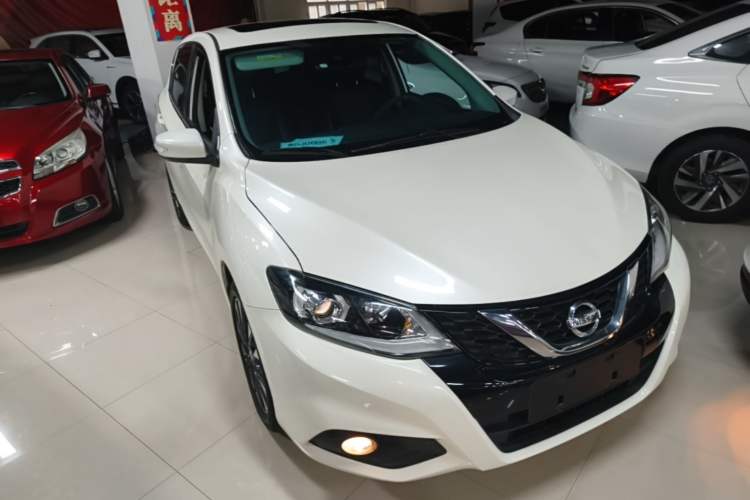 Used Nissan Tiida 2019 1.6L CVT ZhiZun Edition China VI standard Front Right 45 Deg