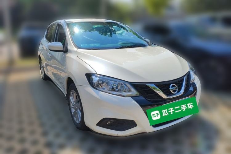 Used Nissan Tiida 2019 1.6L CVT Cool Edition China VI Standard Front Right 45 Deg