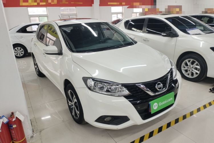 Used Nissan Tiida 2019 1.6L CVT Smart Drive Version China VI Standard Front Right 45 Deg