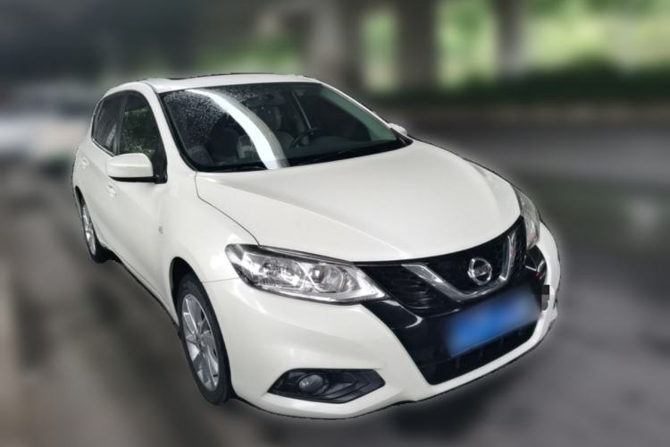 Used Nissan Tiida 2019 1.6L CVT Cool Edition China VI Standard Front Right 45 Deg