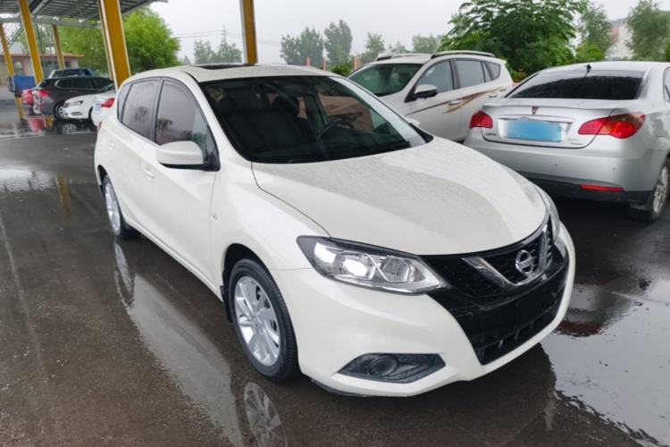 Used Nissan Tiida 2019 1.6L CVT Cool Edition China VI Standard Front Right 45 Deg