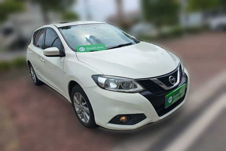Used Nissan Tiida 2019 1.6L CVT Cool Edition China VI Standard Front Right 45 Deg