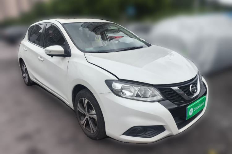 Used Nissan Tiida 2019 1.6L CVT Smart Drive Version China VI Standard Front Right 45 Deg