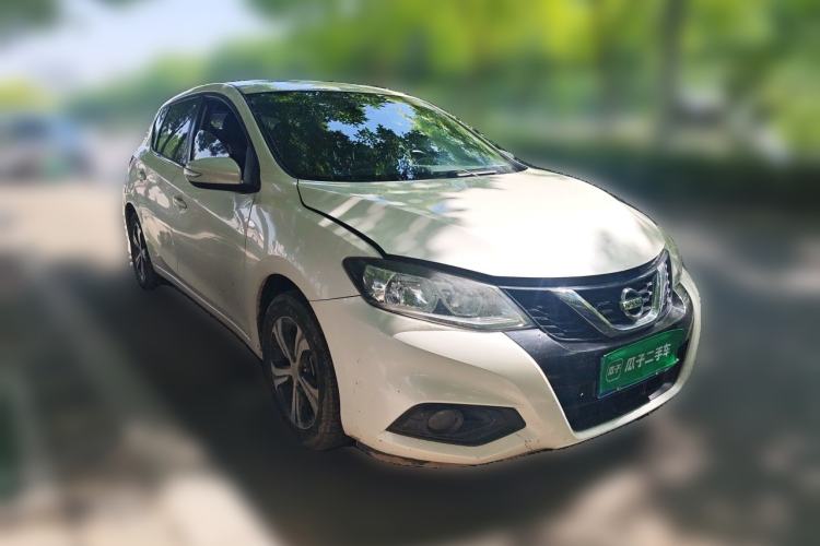 Used Nissan Tiida 2019 1.6L CVT Smart Drive Version China VI Standard Front Right 45 Deg