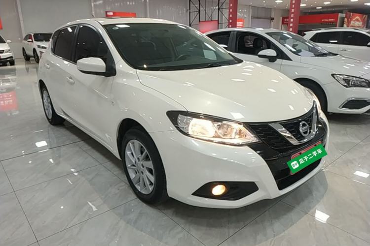 Used Nissan Tiida 2019 1.6L CVT Cool Edition China VI Standard Front Right 45 Deg